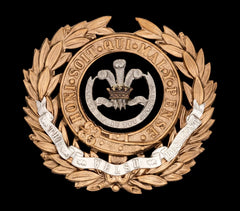 The Welsh Regiment Officers Slouch Badge