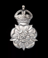 Yorkshire Dragoons Yeomanry Cap Badge Hallmarked Silver