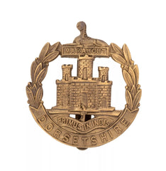 Dorsetshire Regiment Cap Badge Brass Metal