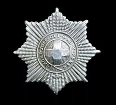 Coldstream Guards Cap Badge Hallmarked Silver