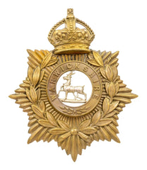 Helmet Plate & Warwickshire Centre Bi Metal