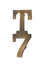 7th Territorial Battalion T7 Shoulder Title