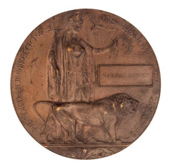 WW1 Memorial Plaque Thomas Linney Original
