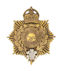 Royal Marine Light Infantry Portsmouth / Deal Band Helmet Plate