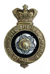 York and Lancaster Regiment Officers Glengarry Badge