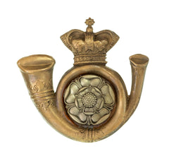 King's Own Yorkshire Light Infantry Cap Badge Bi Metal