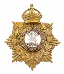 Helmet Plate & North Staffordshire Centre Bi Metal