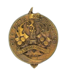 Tyneside Scottish First Pattern Cap Badge Brass Metal