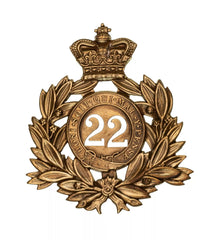 22nd Cheshire Regiment Last Shako Plate Brass Metal