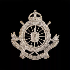 City of London Cyclist Cap Badge Hallmarked Silver