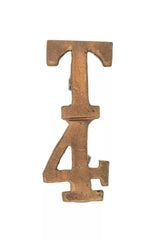 4th Territorial Battalion T4 Shoulder Title