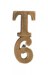 6th Territorial Battalion T6 Shoulder Title
