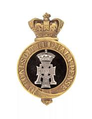 Princess Of Wales Own Yorkshire Regiment Officers Glengarry Badge