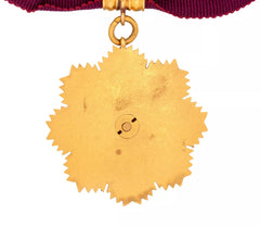 Order of British India Neck Badge 2nd Class 1st Type in Gold and Enamels