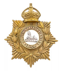 Helmet Plate & South Staffordshire Centre Bi Metal