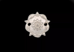 South Atlantic Falklands Rosette Solid Silver