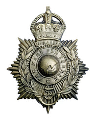 Royal Marine Light Infantry Helmet Plate Brass Metal