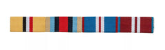 Iraq, Afghanistan operational Service, Golden, Diamond Jubilee Medal Ribbon Bar