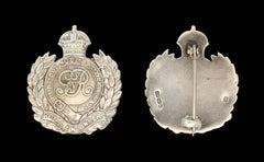 Royal Engineers Sweetheart Badge Hallmarked Silver
