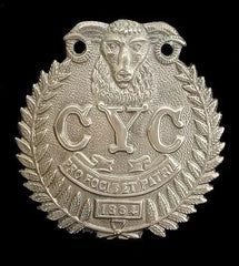 1st New Zealand Mounted Rifles Canterbury Yeomanry Cap Badge Hallmarked Silver