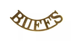 Buffs Shoulder Title Brass Metal
