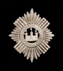 Third Norfolk Rifle Volunteers Cap Badge Hallmarked Silver