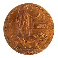 WW1 Memorial George Strickland Original