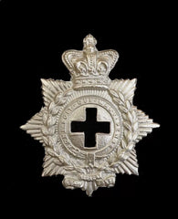 Medical Staff Corps Cap Badge Hallmarked Silver