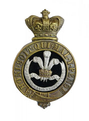 Welsh Regiment Officers Glengarry Badge