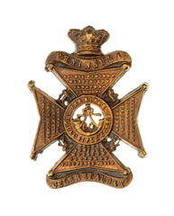 60th Kings Royal Rifle Corps Glengarry Badge Brass Metal