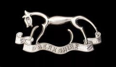 Berkshire Yeomanry Cap Badge Hallmarked Silver