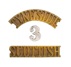 3rd Tyneside Scottish Shoulder Title Bi Metal