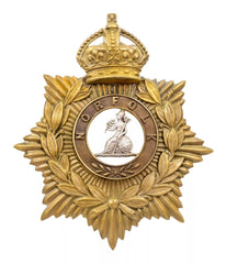 Helmet Plate & Norfolk Centre Bi Metal