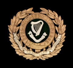 The Connaught Rangers Officers Slouch Badge