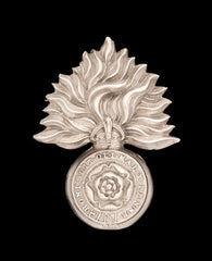 Royal Fusiliers Cap Badge Hallmarked Silver
