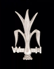 Welsh Horse Yeomanry Cap Badge Hallmarked Silver
