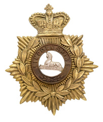 Helmet Plate & Lincolnshire Centre Bi Metal