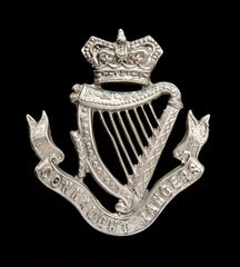 Connaught Rangers Cap Badge Hallmarked Silver