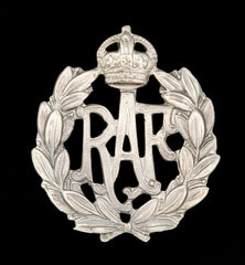 Royal Air Force Cap Badge Hallmarked Silver