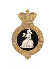Norfolk Regiment Officers Glengarry Badge