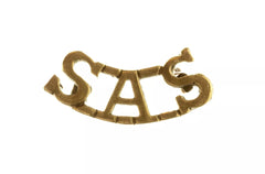 Special Air Service Shoulder Title Brass Metal