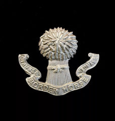 Lothians & Border Horse Yeomanry Cap Badge Hallmarked Silver