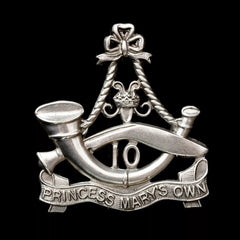 10th Princess Mary's Own Gurkha Rifles Cap Badge Hallmarked Silver