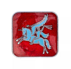 Pegasus Sweetheart Brooch Enamelled