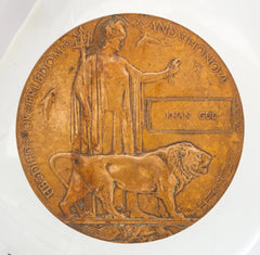 WW1 Memorial Plaque Khan Gul Original