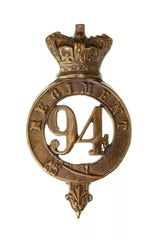 94th Connaught Rangers 2nd Battalion Glengarry Badge Brass Metal