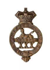 30th East Lancashire 2nd Type Glengarry Badge Brass Metal