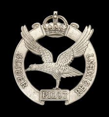 Glider Pilot Cap Badge Hallmarked Silver