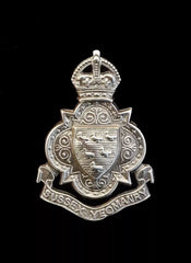 Sussex Yeomanry Cap Badge Hallmarked Silver