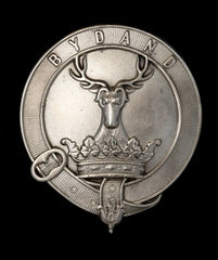 Gordon Highlanders 6th Volunteers Cap Badge Hallmarked Silver